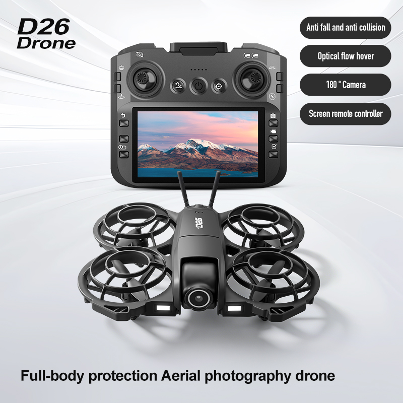 Drone D26 4K HD Aereo 180° °   - Drone Battery Adapter recensione e prezzo