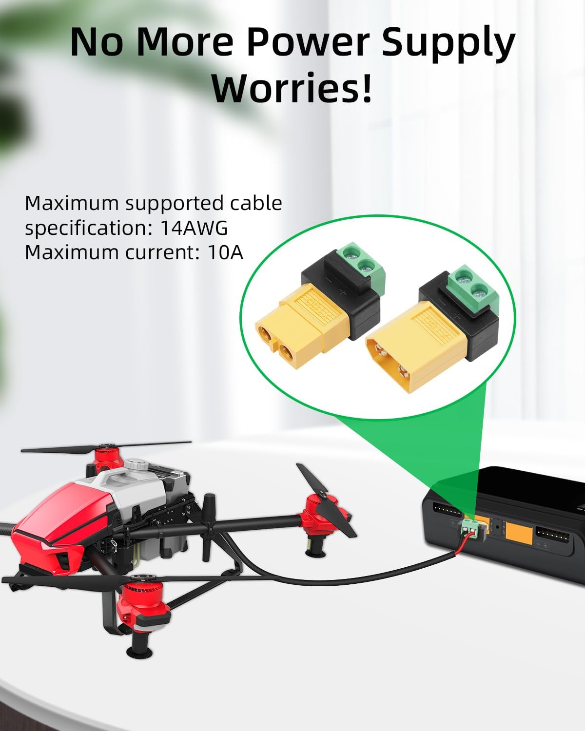 Adattatore di conversione XT60 - Drone Solar Charger recensione e prezzo