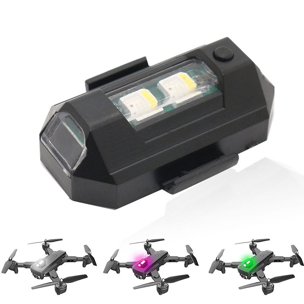 Spia LED RGB per moto per auto - Drone Strobe Light recensione e prezzo