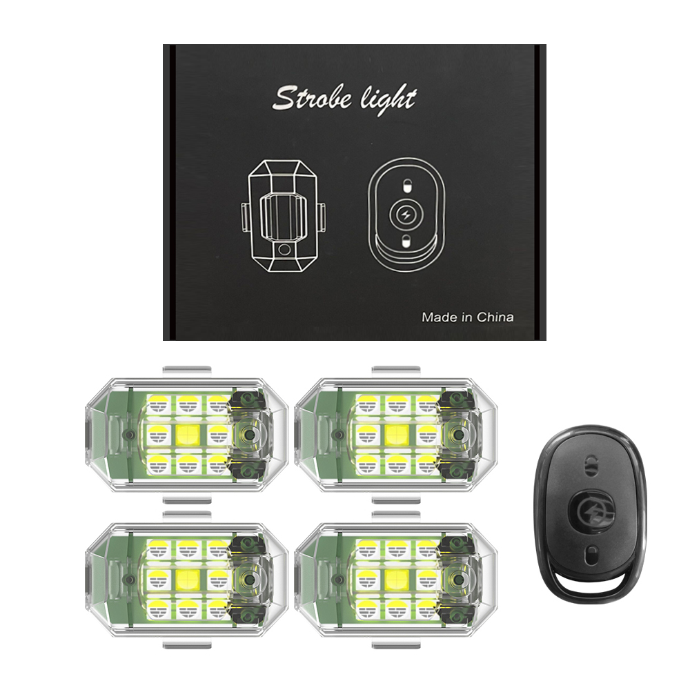 1/2/4 pezzi luce stroboscopica - Drone Strobe Light recensione e prezzo